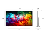 LG 85QNED72B3A.AEU 85" QNED MINI LED AI 4K Smart TV 2026 - 1613702 - zdjęcie 3